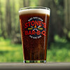 Few Have Died BBQ Clear Pint Glass - Color Printed (single) ALT3 Thumbnail