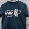 Excuse Me Squirrel Dark Heather Adult T-Shirt ALT1 Thumbnail