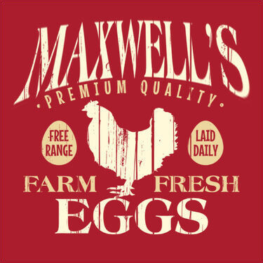 Cardinal Red Farm Fresh Eggs Personalized default 