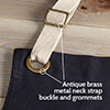 Few Have Died BBQ Black/Stone Canvas Work Apron G2 Thumbnail