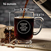 Cabin Clear Coffee Mug - Engraved (single) G1 Thumbnail