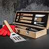 Lake House Natural Hevea Hardwood 10 Piece BBQ Set G2 Thumbnail
