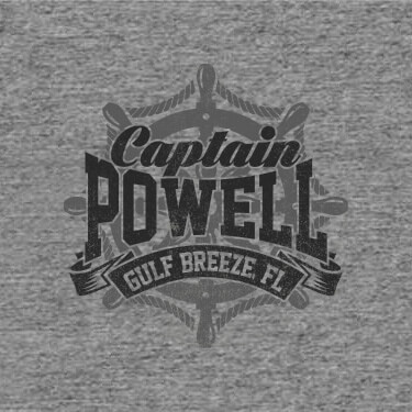 Graphite Heather Vintage Captain Personalized default 