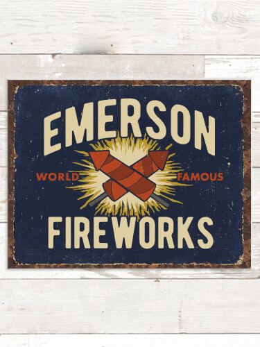 NA Fireworks Personalized tin-sign-1 