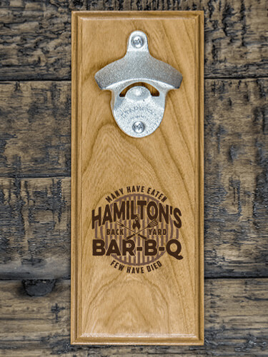 Natural Cherry Few Have Died BBQ Personalized cherry-wall-opener 