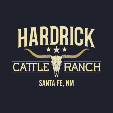 Navy Cattle Ranch Personalized default 